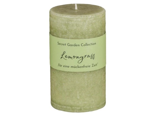 [90094895 1064138] Schulthess Kerzen Zylinderkerze Secret Garden Lemongrass 12 cm