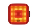 knog. Velolampe Blinder Square Rücklicht, Schwarz