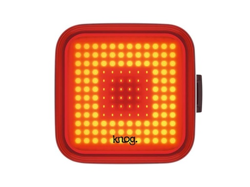 [90095033 1100220] knog. Velolampe Blinder Square Rücklicht, Schwarz