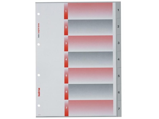[90095119 830718] Kolma Register A4 LongLife 1-7
