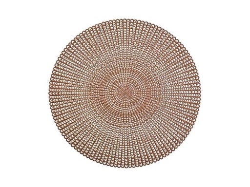 [90095127 603399] Zeller Present Tischset Cut out Ø 41 cm, Kupfer