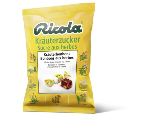 [90095168 912656] Ricola Bonbons Kräuterzucker Original 83 g