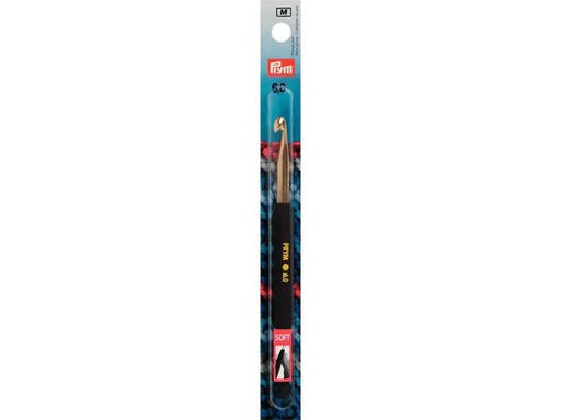 [90095192 1175002] Prym Häkelnadel Ø 6 mm, Wolle, Soft-Griff