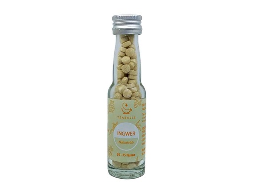 [90095199 1169967] TEABALLS Teaballs Ingwer Naturtrüb 30-75 Tassen
