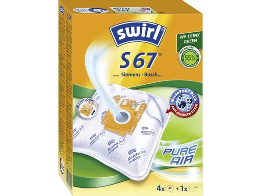 [90095432 214468] Swirl Staubfilterbeutel S 67 4 Stück
