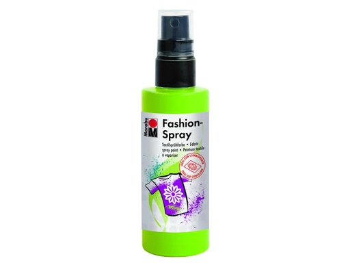 [90009522 555485] Marabu Textilfarbe Fashion Spray 100 ml, Hellgrün
