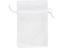 Creativ Company Organzabeutel Organza 7 x 10 cm Weiss, 10 Stück
