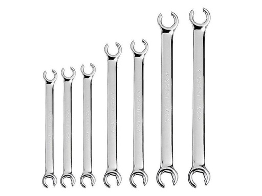 [90095531 263195] Kraftwerk Doppelringschlüssel-Set 7-teilig