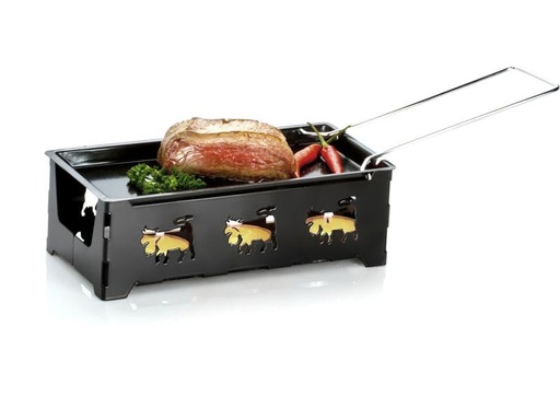 [90095628 268104] Nouvel Teelicht-Raclette Heat Cheese! @home Schwarz