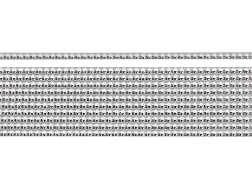 [90009542 665487] Knorr Prandell Verzierwachs 2 mm Perlenstreifen, Silber