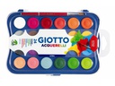 Giotto Wasserfarbe 24 Stück, Mehrfarbig