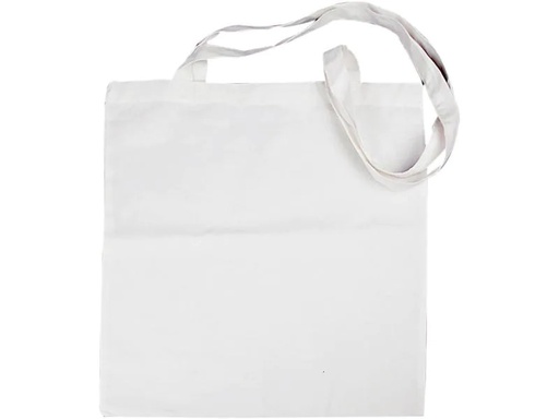 [90095802 662702] Creativ Company Stofftasche 38 x 42 cm Baumwolle, Weiss