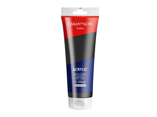 [90095846 1182682] Caran d'Ache Acrylfarbe 250 ml, Schwarz