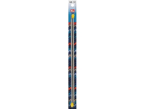 [90095968 1175079] Prym Stricknadeln 3.50 mm, Alu, 2 Stück, Grau