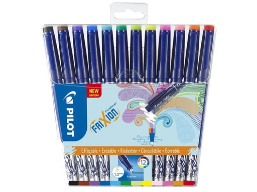 [90096124 1207556] Pilot Fineliner FriXion 1.3 mm, 12 Stück