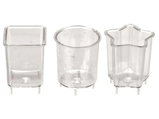 [90096143 648557] Glorex Kerzengiessform 3er  Set