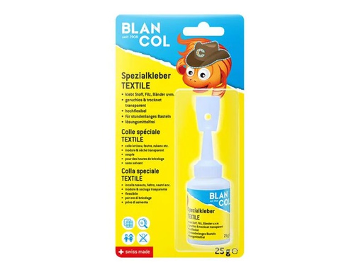 [90096148 1033447] Blancol Textilkleber 1 Stück, Transparent