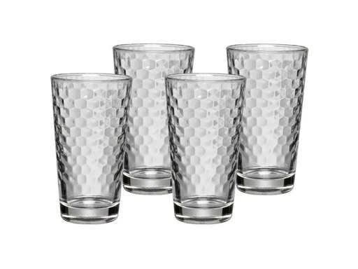 [90096351 558579] WMF Latte Macchiato Becher 275 ml, 4 Stück, Transparent