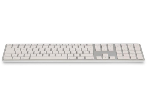 [90096491 1211973] LMP Tastatur WKB-1243 Silber, CH-Layout mit Ziffernblock