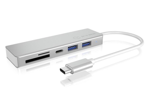 [90096643 835879] ICY BOX Dockingstation IB-HUB1413-CR