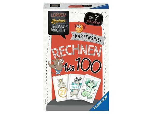 [90096677 1157657] Ravensburger Kinderspiel Lernen Lachen Selbermachen: Rechnen bis 100