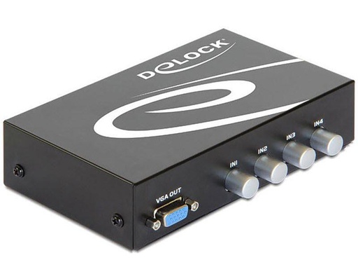 [90096684 362835] Delock VGA-Switchbox 4 Port mit Audio