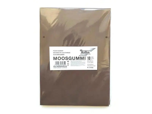 [90096718 599551] Folia Moosgummi-Set 10 Stück, Braun