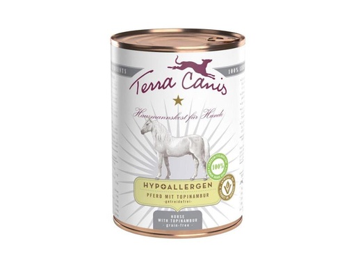 [90096734 1018104] Terra Canis Nassfutter Hypoallergen Pferd, 400 g