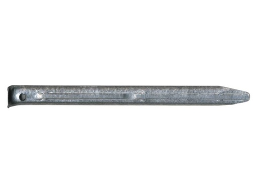[90096771 351967] Kundert Outdoor Stahl-Hering verzinkt, 220 x 1 mm 10-er Pack