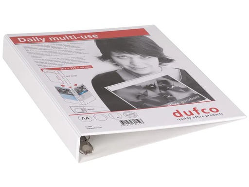 [90000073 1099773] dufco Ringbuch 4.4 cm, Weiss