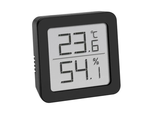 [90096981 1086720] TFA Dostmann Thermo-/Hygrometer Digital, Schwarz