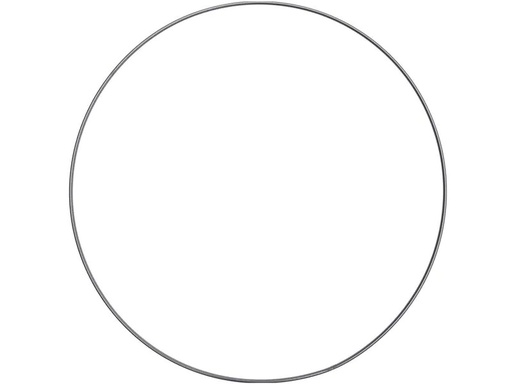[90097134 1192958] Rico Design Metallring 30 cm Anthrazit 1 Stück