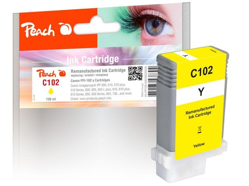 [90097246 765984] Peach Tinte Canon PFI-102 Yellow