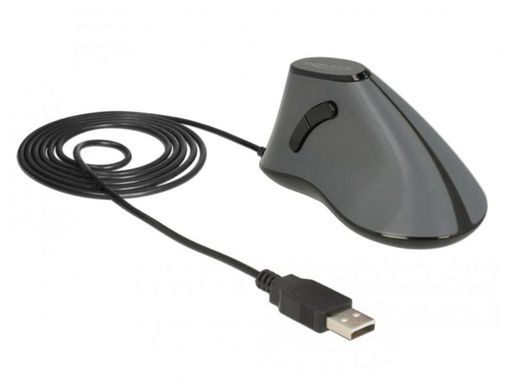 [90097303 701815] Delock Ergonomische Maus 12527 USB