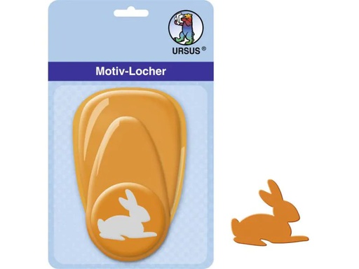[90097538 809225] URSUS Motivstanzer Hase mittel, 2.54 cm
