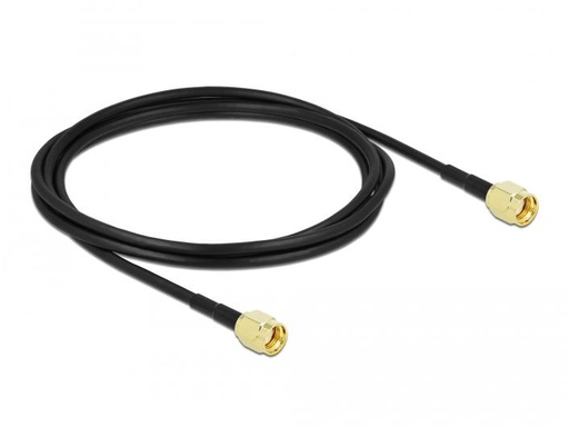 [90097743 1142946] Delock Antennenkabel LMR/CFD100 RP-SMA zu RP-SMA, 2 m