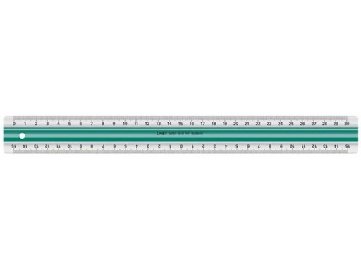 [90097770 514775] Linex Lineal Super Series Grün, 30 cm