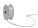 Spyk Satinband 3 mm x 8 m, Weiss