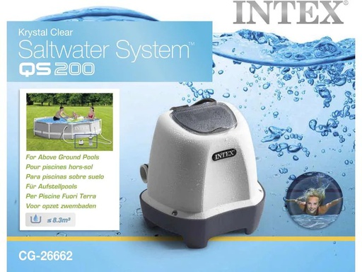 [90097843 644267] Intex Salzwassersystem Krystal Clear für Pools bis 26'500 l
