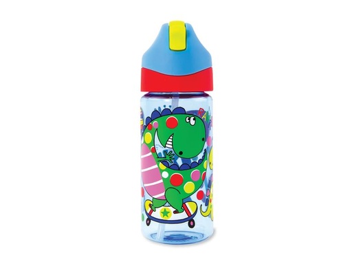 [90097924 1189646] Rachel Ellen Trinkflasche Dinosaurier 350 ml, Hellblau