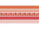 Heyda Washi Tape Triangle Koralle