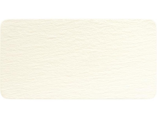 [90098012 1097799] Villeroy &amp; Boch Servierplatte Manufacture Rock Rechteckig, Weiss