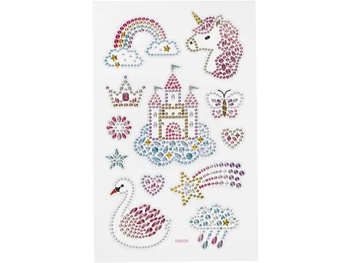 [90098140 1057948] Creativ Company Glitzersticker 15 x 16.5 cm 1 Blatt