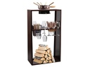 Nouvel Fondue-Bar Winter-Dream 17 Teile, Braun/Mehrfarbig