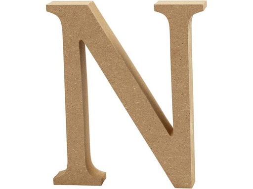 [90098384 1082703] Creativ Company Holzbuchstabe N 1 Stück
