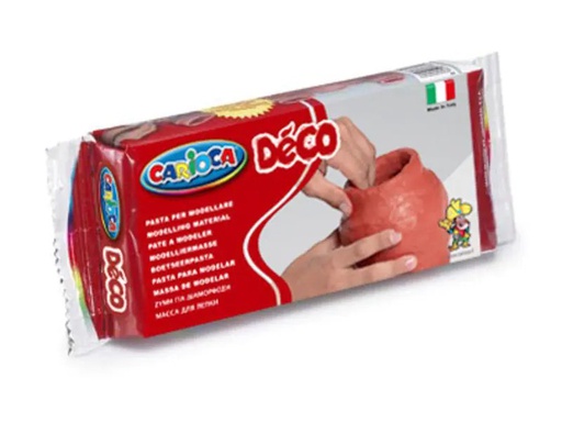 [90098464 722697] Carioca Modelliermasse Déco Terracotta 500 g Terracotta