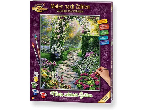 [90098543 888550] Schipper Malen nach Zahlen Mein schöner Garten