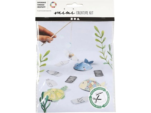 [90009837 1139824] Creativ Company Bastelset Mini Angelspiel 6-teilig