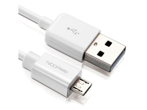 [90098684 358389] deleyCON USB 2.0-Kabel  USB A - Micro-USB B 1 m