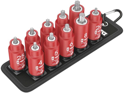 [90098688 986310] Wera Steckschlüssel Belt B VDE 1 Zyklop 3/8 10-teilig
